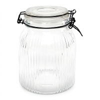 Pot van 1,4 L met glazen deksel