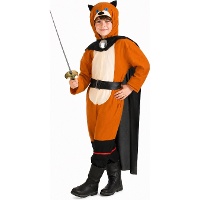 Kinderkostuum van de Gelaarsde Kat