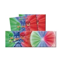 Uitnodigingen van PJ Masks - 6 stuks