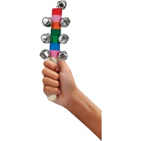 Verticale rammelaar met belletjes