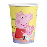 Peppa Pig-bekers 200 ml - set van 8