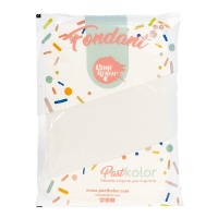 Witte fondant van 2,5 kg glutenvrij - Pastkolor