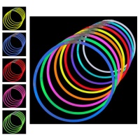 LED-lichtgevende halsbanden - 50 stuks