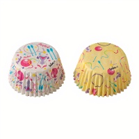 Papieren cupcakevormpjes - Ritmische gymnastiek - Decora - 36 stuks