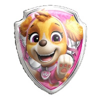 Paw Patrol Paw Patrol Schild Skye Ballon 60 x 52 cm