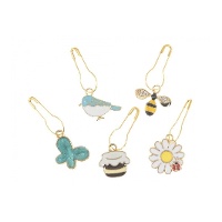 Breinaaldmarkeerders van staal in lentevorm - Milward - 5 stuks