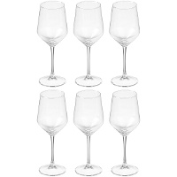 Set van 6 kegelvormige glazen - 510 ml