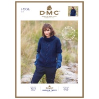 Breipatroon Tricot Magnum Tweed nr. 8233 - DMC
