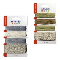 Set van decoratieve metalen koorden - 4 stuks