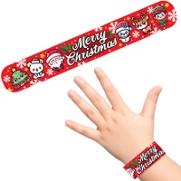 Assortiment kerstmagnetische armbanden voor kinderen - 6 stuks