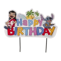 Topper voor taart van Stitch
