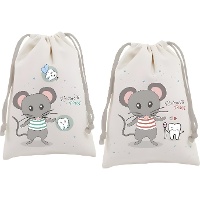 Bewaarzakje voor melktanden Ratoncito Pérez - 1 stuk