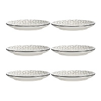 Zwarte Griekse schotel van 24 cm - Vessia - 6 stuks