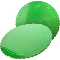 Ronde taartbodem 25 x 25 x 0,3 cm - 5 stuks