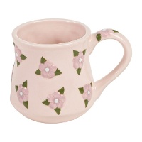 350 ml Coquette-mok met bloemen