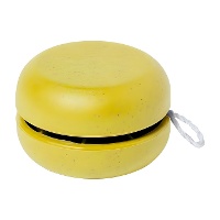 Kleurige Eco tarwestro jojo - 1 stuk