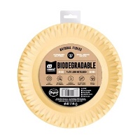 20 cm gekleurde kartonnen borden - 10 stuks