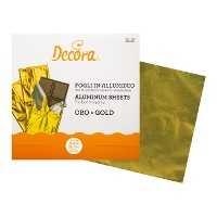 Vellen voor het verpakken van chocoladetabletten van 20 x 20 cm - Decora - 150 stuks