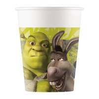 Shrek-bekers 200 ml - 8 stuks