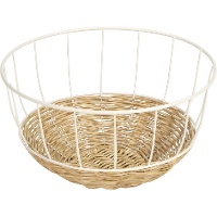 Rustieke fruitmand Bois & Terre, 24 cm