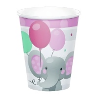 Bekers van Baby Olifant voor 250 ml - 8 stuks