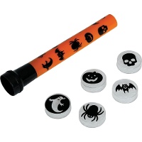 Halloween tekening zaklamp met accessoires