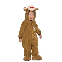Stoute aap kostuum voor baby's
