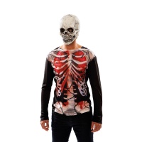 Zombie verkleed t-shirt voor volwassenen