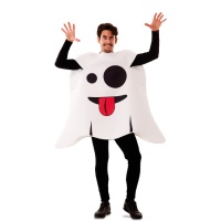 Volwassenen Emoji Geest Kostuum