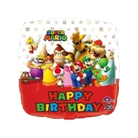 Super Mario Ballon van 43 cm - Amscan