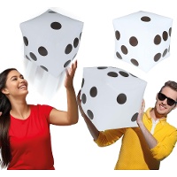 Dado hinchable de 30 x 30 cm