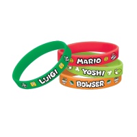 Super Mario Armbanden - 6 stuks