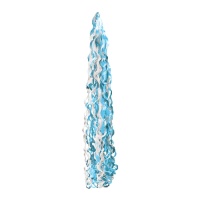 Decoratieve strook voor blauwe en witte ballon - 86 x 15 cm