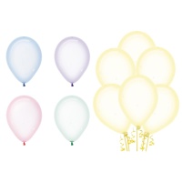 Kristalheldere latex ballonnen van 30 cm - Sempertex - 50 stuks