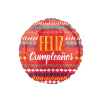 Feestelijke Verjaardag Ronde Ballon van 43 cm - Anagram