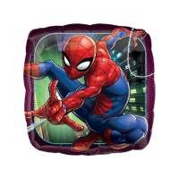 Spiderman vierkante ballon van 43 cm - Anagram