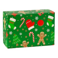 Kartonnen doos voor koekmanspeelgoed van 18 x 13,5 x 7,5 cm - Decor