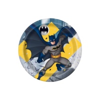 Batman Borden van 22 cm - 8 stuks