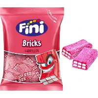 Aardbeienstenen met pica pica - Fini stenen - 90 gr