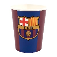 FC Barcelona-bekers met blaugrana strepen - 8 stuks