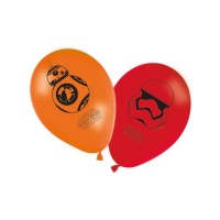 Star Wars-latexballonnen - Procos - 8 stuks