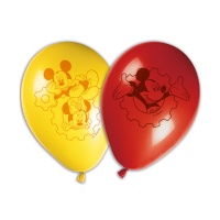 Mickey Latex Ballonnen - Procos - 8 Stuks