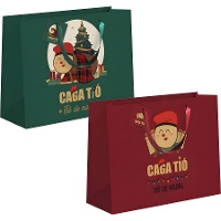 Cadeautas 35 x 28 x 15 cm Caga Tió - 1 stuk