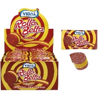Drop Rolla Belta cola met zure twist - Vidal - 24 stuks