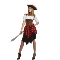 Piraten kostuum voor vrouwen