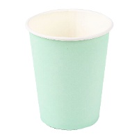 Gekleurde bekers 270 ml - 10 stuks