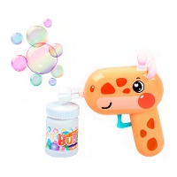 Gekleurde giraffe bellenblaas - 1 eenheid
