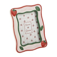 Fotolijstje 10 x 15 cm Coquette met aardbeien