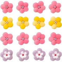 Suikerdecoraties Flower Garden - Azucren - 16 stuks