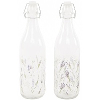 Fles van 1 L met lavendel - 1 stuk
